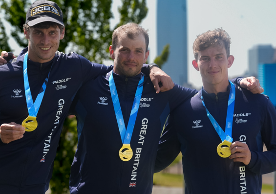Adam Burgess Ryan Westley and Peter Linksted Team Gold World Champs 2026
